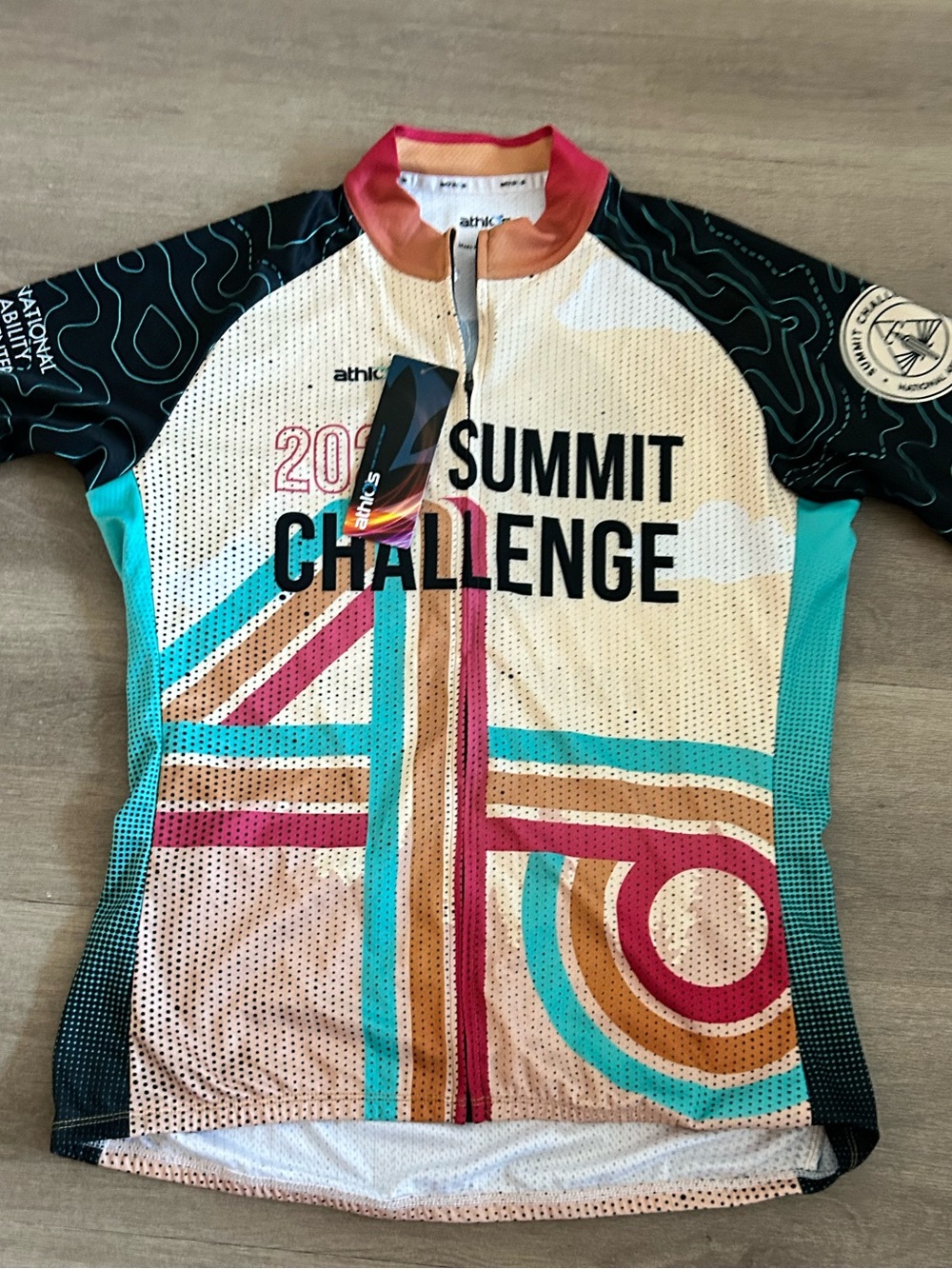 2025 Summit Challenge Multicolor Cycling Jersey